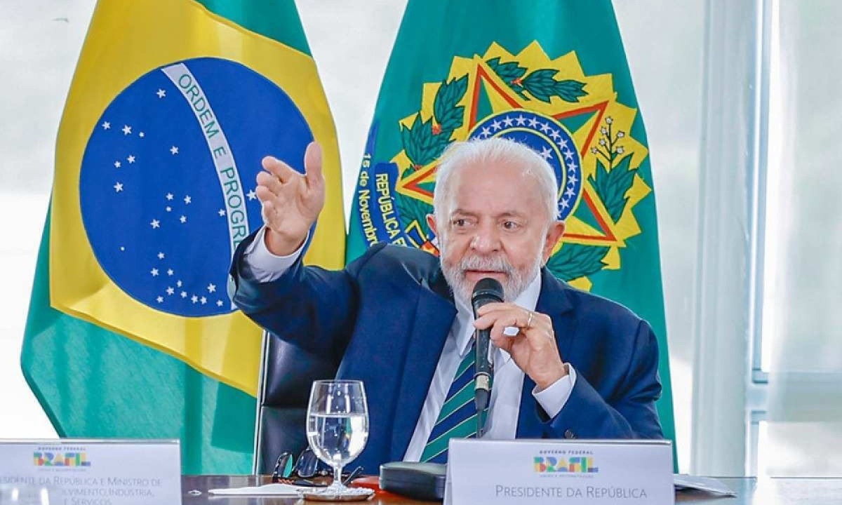 Lula sancionou o projeto de lei que retoma, de forma gradativa, a reoneração do setor produtivo -  (crédito:  Ricardo Stuckert / PR)