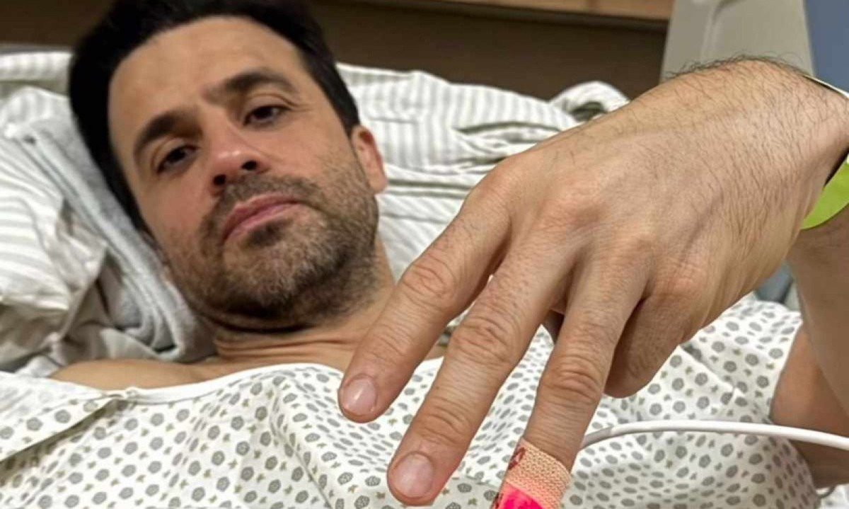Pablo Marçal teve lesões na costela e na mão depois de agressão em debate -  (crédito: Redes Sociais/Reprodução)