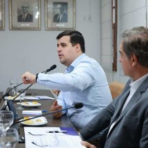 Bruno Engler promete revisar Código de Posturas em visita à Fecomércio-MG - Lucas Mendes/Divulgação