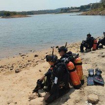 Homem morre afogado na frente da irmã e namorada na Grande BH  - CBMMG/Divulgação