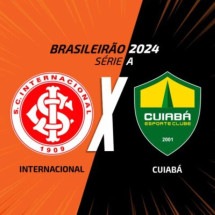 Internacional x Cuiabá -  (crédito: Foto: Arte Jogada10)