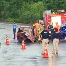 BR-116 iguala mortes da 381 e sobe no ranking do medo nas estradas mineiras - Corpo de Bombeiros/Divulgação – 30/01/2024