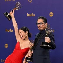 "Xógum: A gloriosa saga do Japão" bate recordes no Emmy Awards  - Robyn Beck / AFP