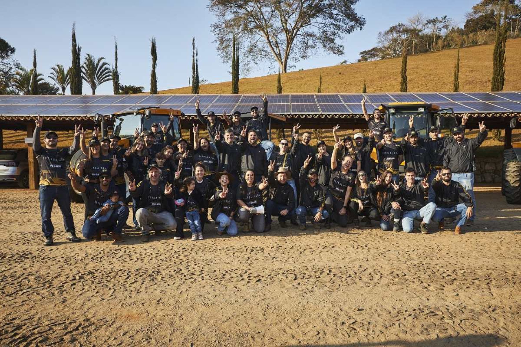 A terceira edição reuniu mais de 50 pessoas, entre elas, produtores rurais, influenciadores do agronegócio e a equipe de apoio da Valtra