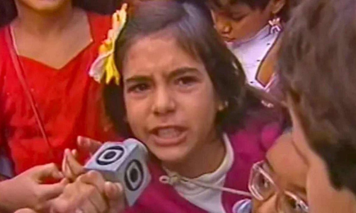 Cena em que menina pergunta 'Que Xou da Xuxa é esse?' virou meme -  (crédito: Reprodução / Globoplay)