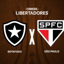 Botafogo e São Paulo duelam pela Libertadores -  (crédito: Foto: Rubens Chiri/Saopaulofc.net)