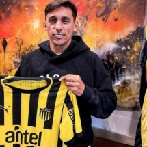 Damián não pode atuar pelo clube de Montevidéu diante do Flamengo -  (crédito: Foto: Divulgação/CA Peñarol)