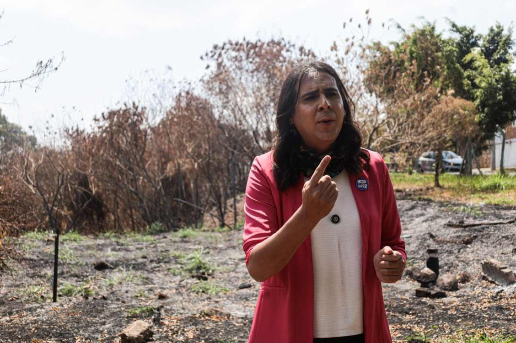 Duda promete aumentar recursos e criar plano de combate a incêndios em BH