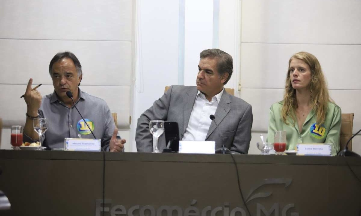 Candidato também destacou a necessidade de fomentar o turismo de Belo Horizonte -  (crédito: Ramon Bitencourt/Divulgação)