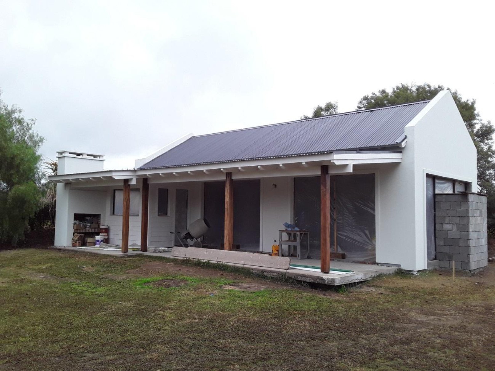 Obra zapiola é utilizada na arquitetura residencial -  (crédito: DINO)