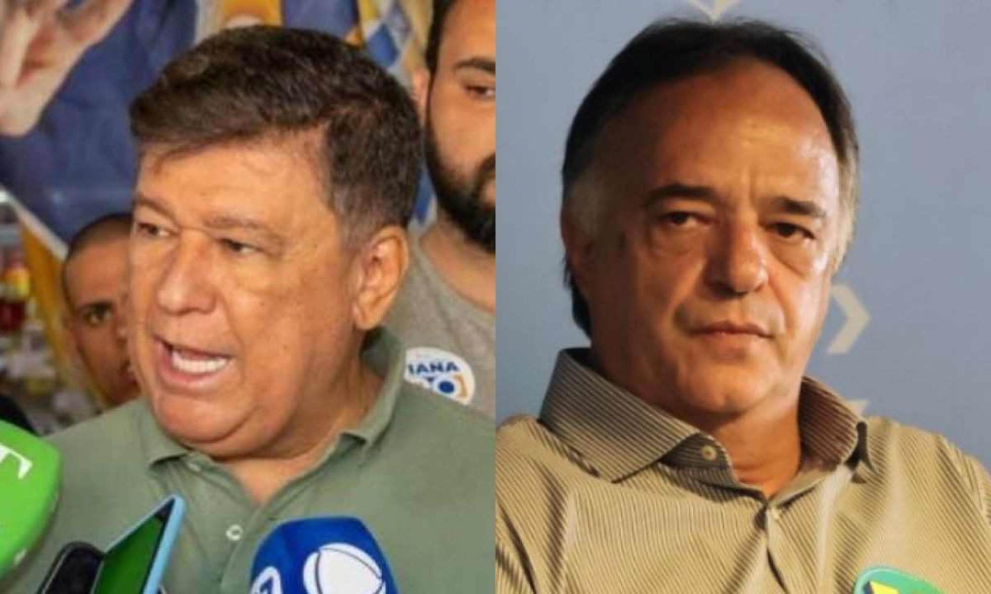 Carlos Viana (Podemos) e Mauro Tramonte (Republicanos), candidatos à Prefeitura de Belo Horizonte -  (crédito: Divulgação/Campanha de Carlos Viana - Divulgação/Campanha Mauro Tramonte)