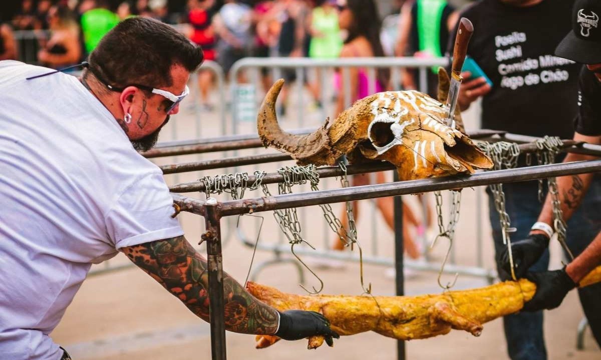 O cardápio do festival está recheado de surpresas, incluindo iguarias como carne de jacaré e coelho -  (crédito: Divulgação)