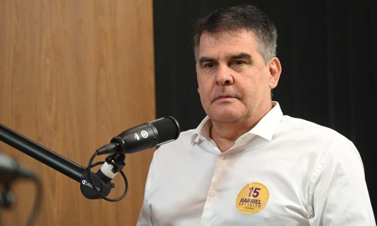 Paulo Brant foi o quarto entrevistado da série de sabatinas com os candidatos a vice-prefeito de Belo Horizonte -  (crédito: Leandro Couri/EM/D.A Press)