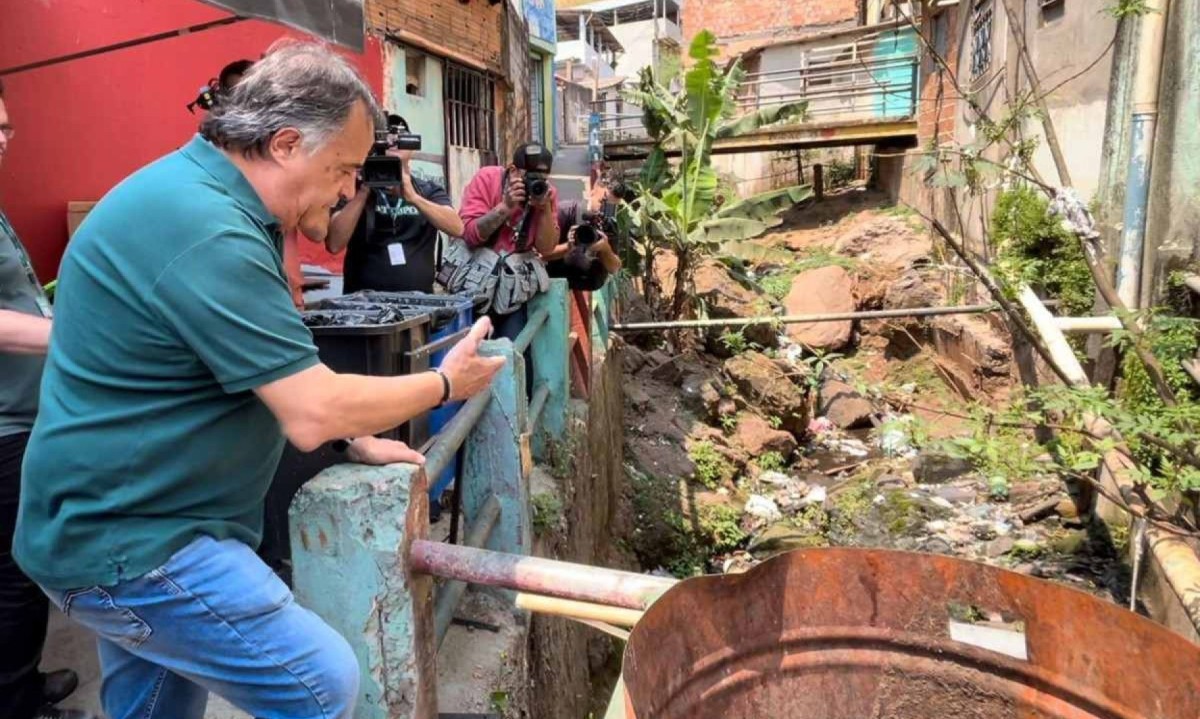 Mauro Tramonte (Republicanos) afirmou que quer chamar atenção para as vilas e favelas de BH -  (crédito: Fernanda Tubamoto/EM/D.A Press)