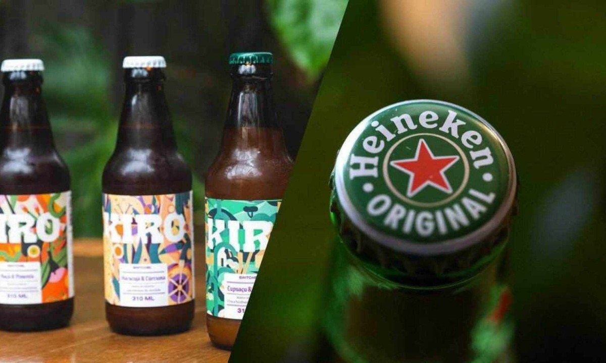 Heineken comentou sobre suposto caso de plágio -  (crédito: Montagem / Divulgação)