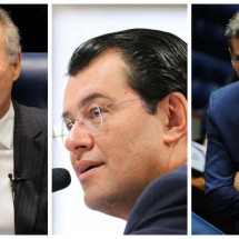 PF indicia Renan, Eduardo Braga e Romero Jucá por suspeita de corrupção - AFP / ANDRESSA ANHOLETE, Arthur Monteiro/Agência Senado