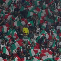  A torcida da SE Palmeiras, em jogo contra a equipe do SC Corinthians P, durante partida v..lida pela d..cima terceira rodada, do Campeonato Brasileiro, S..rie A, na arena Allianz Parque. (Foto: Cesar Greco/Palmeiras/by Canon)
     -  (crédito:  CESAR GRECO)