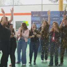 Escola onde alunos jogam xadrez é finalista de prêmio internacional - Reprodução TV Globo