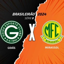 Goiás x Mirassol pela Série B  -  (crédito: Foto: Arte Jogada10)