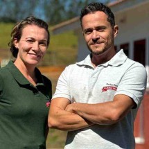 Mateus Brandão e Tereza Rodrigues, da fazenda Saudade