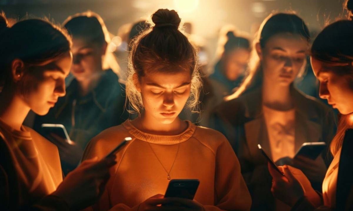 Não importa a idade ou o gênero, pesquisas apontam que o uso excessivo de smartphone estimula doenças emocionais e também físicas -  (crédito: Freepik)