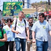 Faltando pouco para o 1º turno, Engler diz que irá 'rodar todas as regiões' -  Lucas Mendes/Campanha Bruno Engler