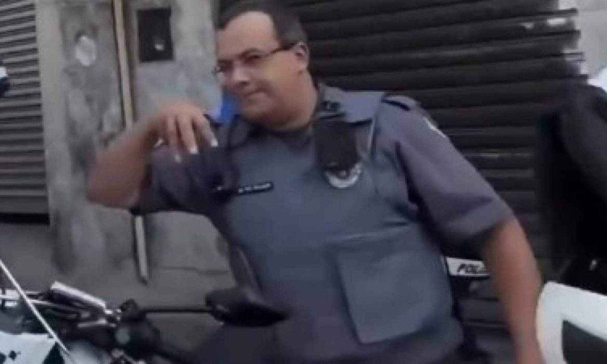 Policial Militar estava em serviço durante comício de Pablo Marçal -  (crédito: Pablo Marçal/Redes Sociais/Divulgação)