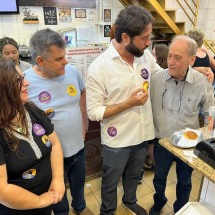 Gabriel quer revitalizar o centro e gratuidade dos ônibus aos domingos - Campanha Gabriel Azevedo/Divulgação