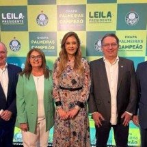 CHAPA PALMEIRAS CAMPEÃO -  (crédito: Foto: reprodução instagram )