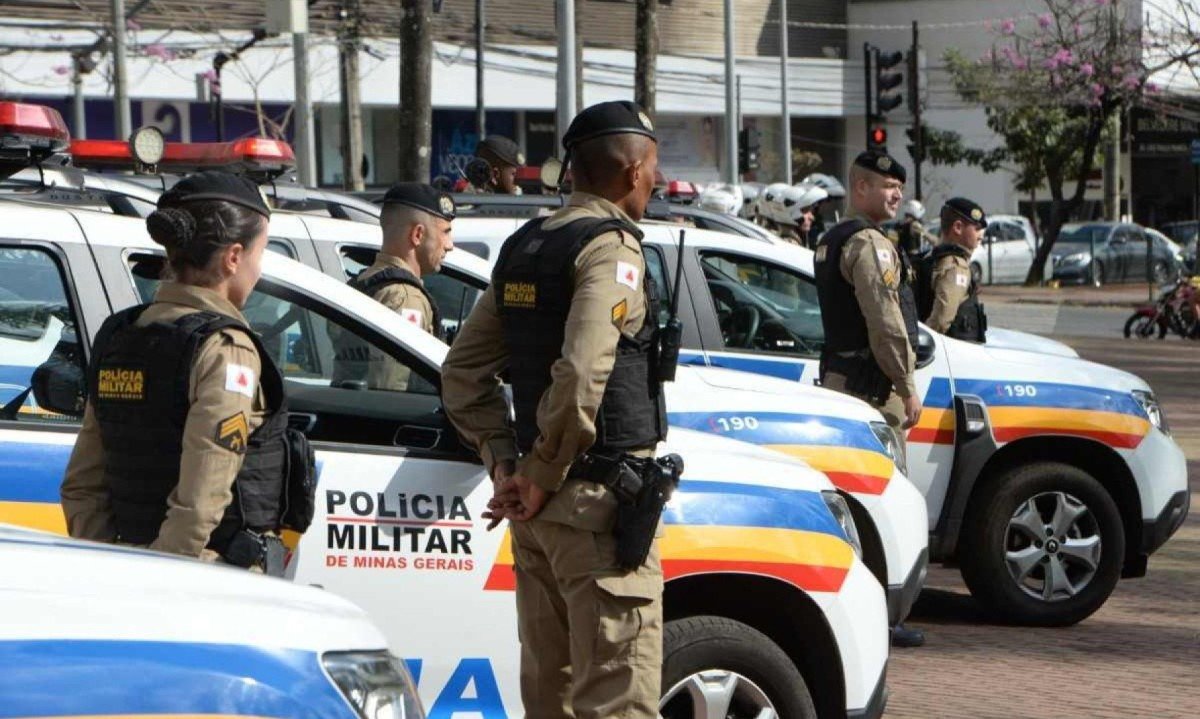 A operação 'O Grande Mentecapto' foi realizada com apoio da Polícia Militar de Minas Gerais -  (crédito: Tulio Santos/EM/D.A.Press)