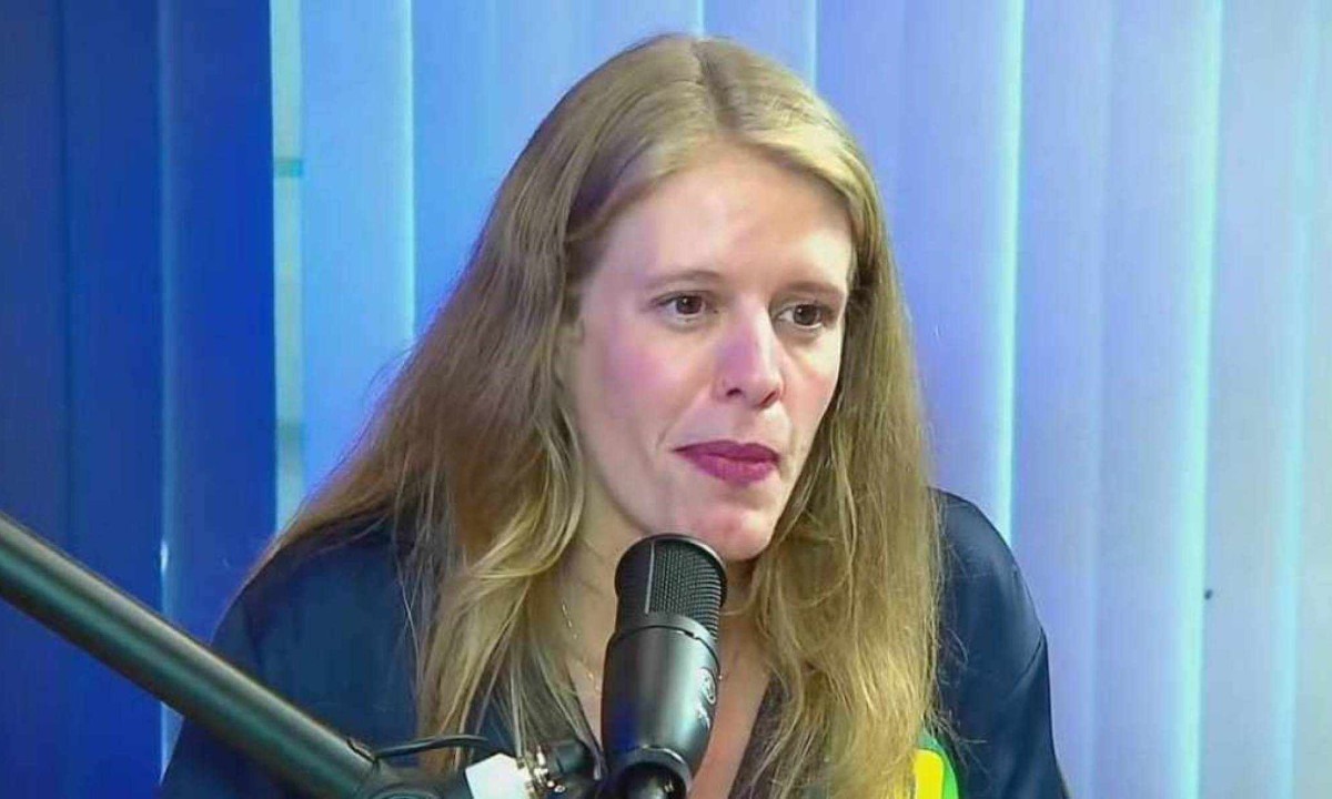 Luisa Barreto esteve nos estúdios do EM para sabatina -  (crédito: YOUTUBE/REPRODUÇÃO)