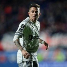 Bernard ainda não se firmou como titular do Atlético -  (crédito: Foto: Pedro Souza / Atlético)