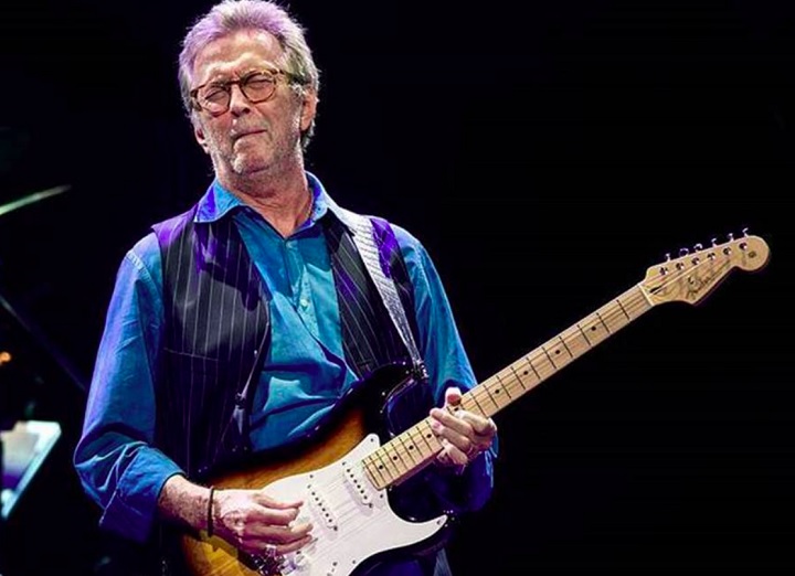 Aos 79 anos, o cantor e guitarrista Eric Clapton fará quatro shows no Brasil a partir desta terça-feira (24/09) como parte de sua turnê mundial, que celebra seis décadas de carreira. -  (crédito: divulgação)