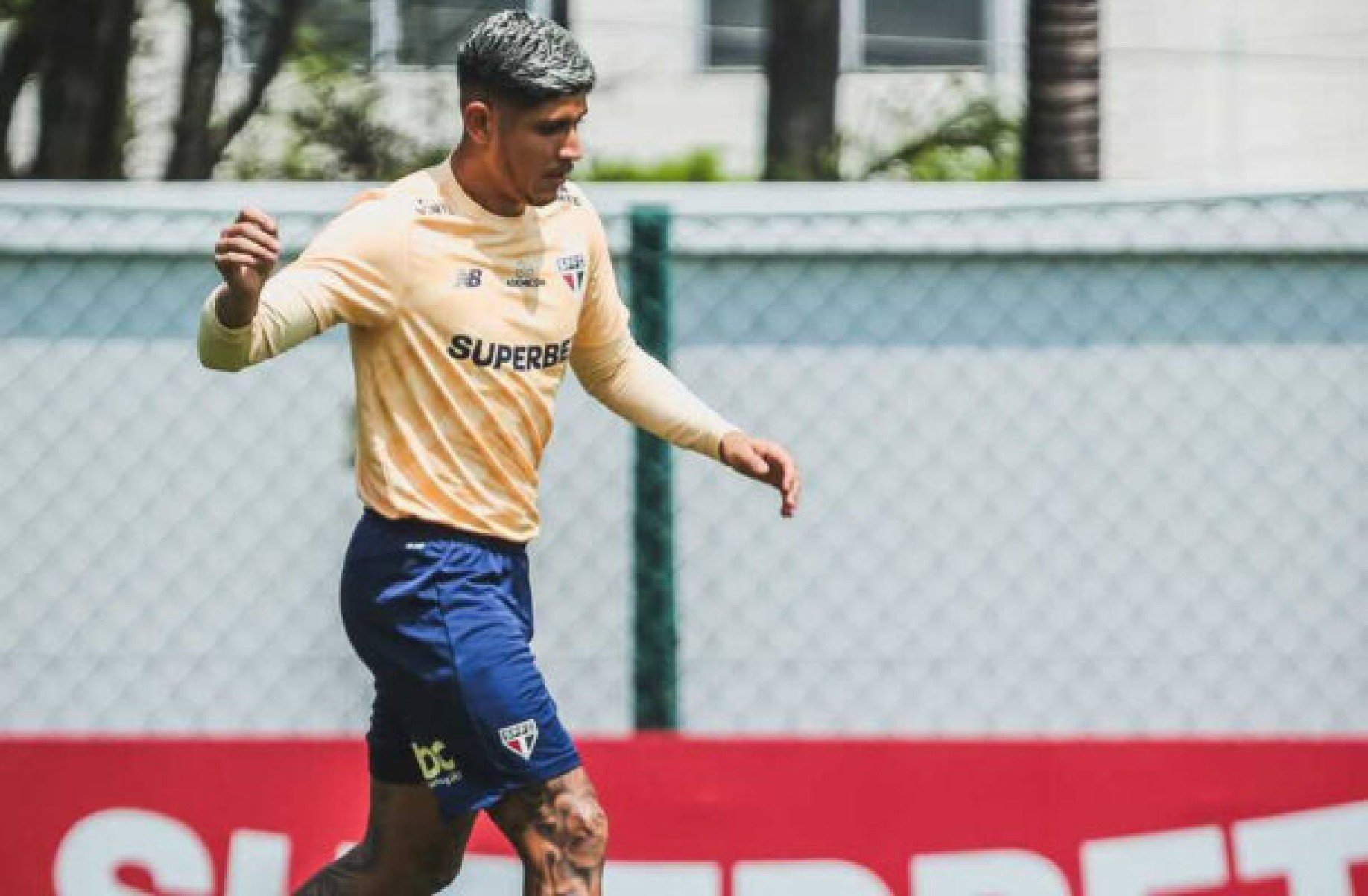 São Paulo encerra preparação e deve ter uma mudança contra o Botafogo