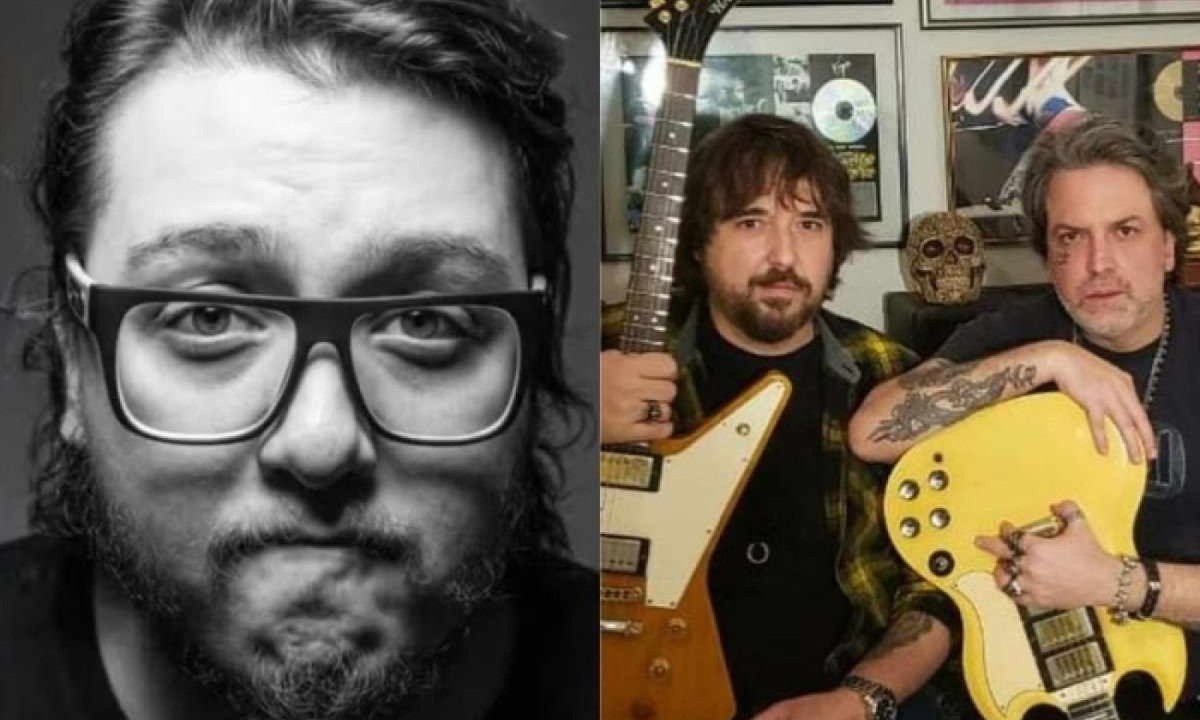 Alexandre, filho de Chorão, tenta impedir na Justiça que os músicos Marco Brito e Thiago Castanho usem o nome da banda Charlie Brown Jr -  (crédito: Redes sociais/Reprodução)