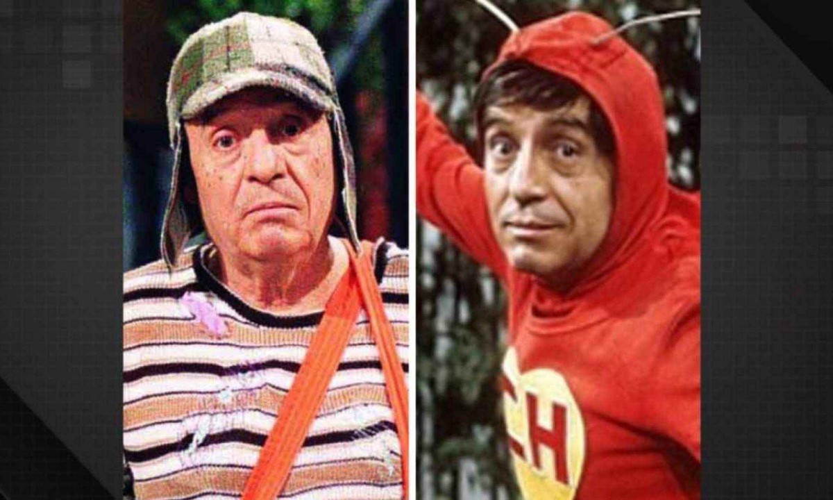 Chaves e Chapolin voltam à tela da TV brasileira em breve -  (crédito: Reprodução/SBT)