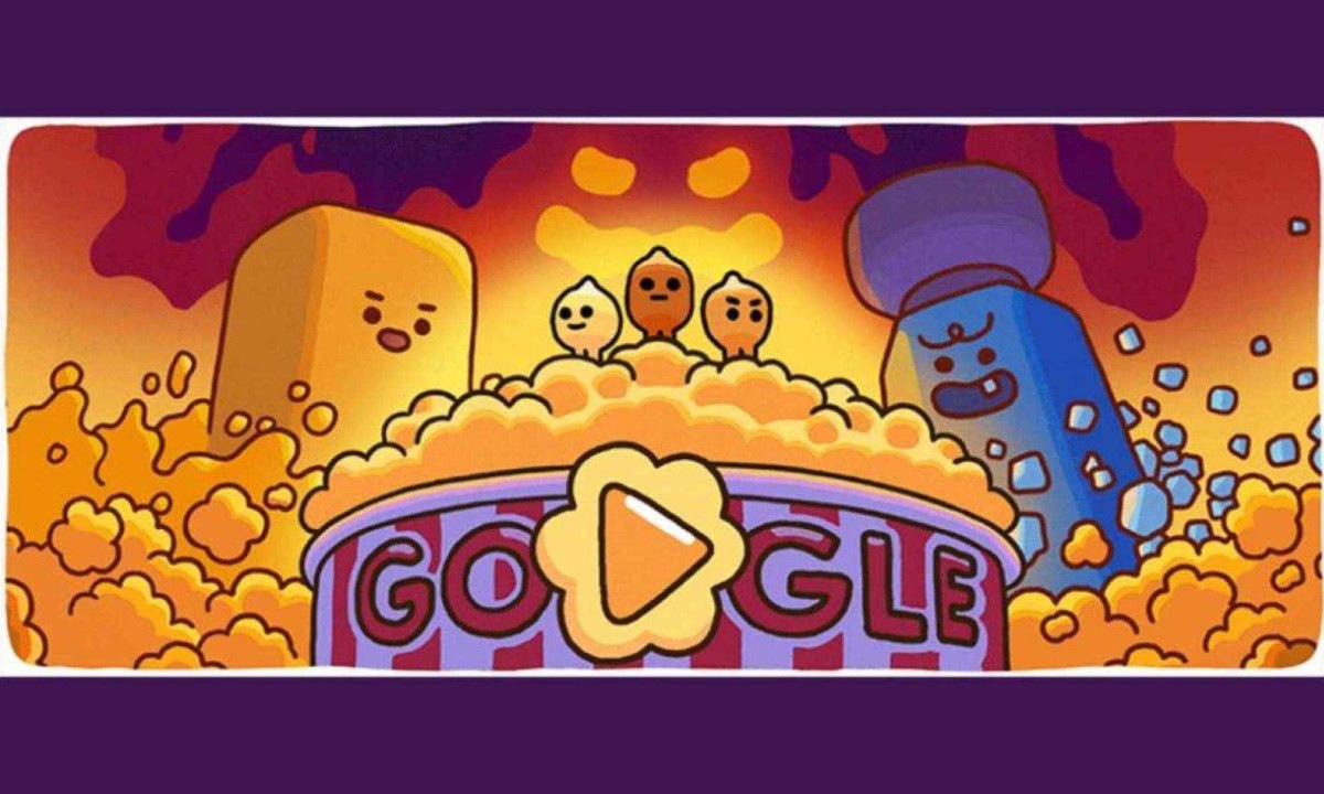 Jogo da pipoca está disponível hoje -  (crédito: Google)