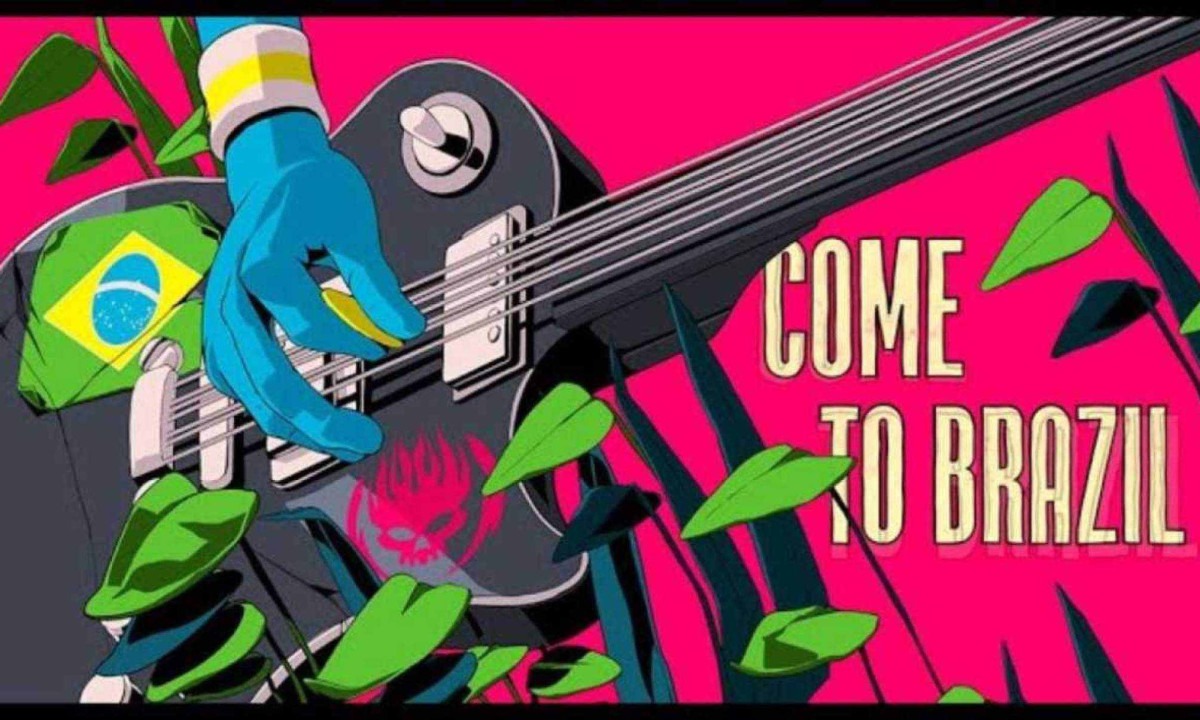 The Offspring homenageia fãs brasileiros em single -  (crédito: Reprodução)