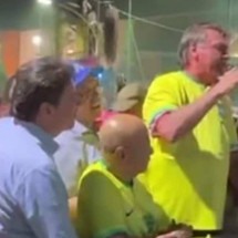 Bolsonaro ataca Caiado durante discurso em Goiânia: ‘governador covarde’ - Reprodução/Redes Sociais