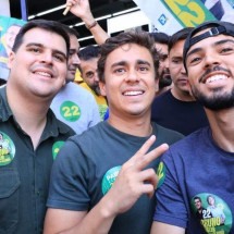 Bruno Engler tem reforço de Nikolas na campanha e propõe subprefeituras - Lucas Mendes/Campanha Bruno Engler