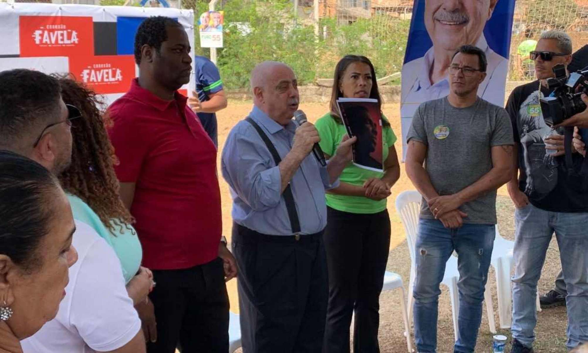 Fuad promete criar Diretoria de Vilas e Favelas caso seja reeleito