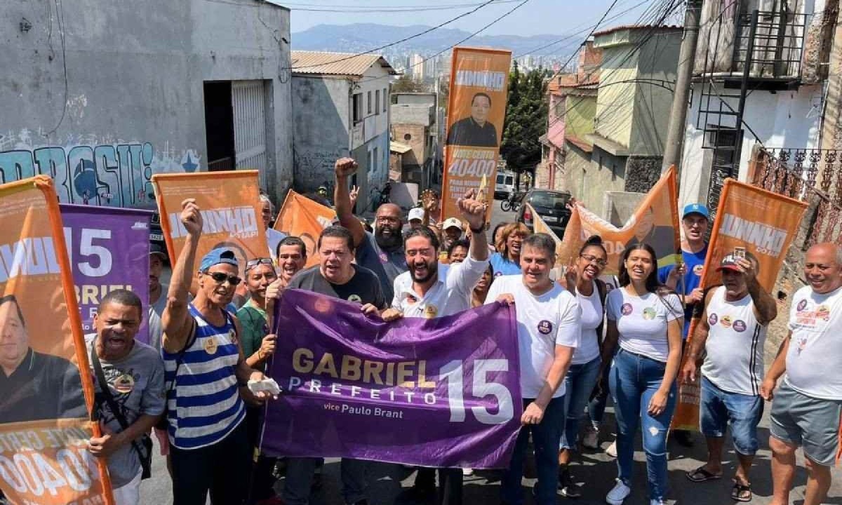 Gabriel Azevedo (MDB) defendeu transporte público gratuito para moradores de todas as vilas e favelas de Belo Horizonte -  (crédito: Divulgação)