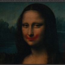 Museu do Louvre publica Mona Lisa com sorriso do Coringa - Reprodução redes sociais Louvre