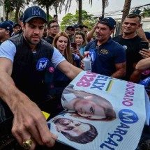 Pesquisa aponta segundo turno entre Nunes e Boulos, porém... - NELSON ALMEIDA/AFP