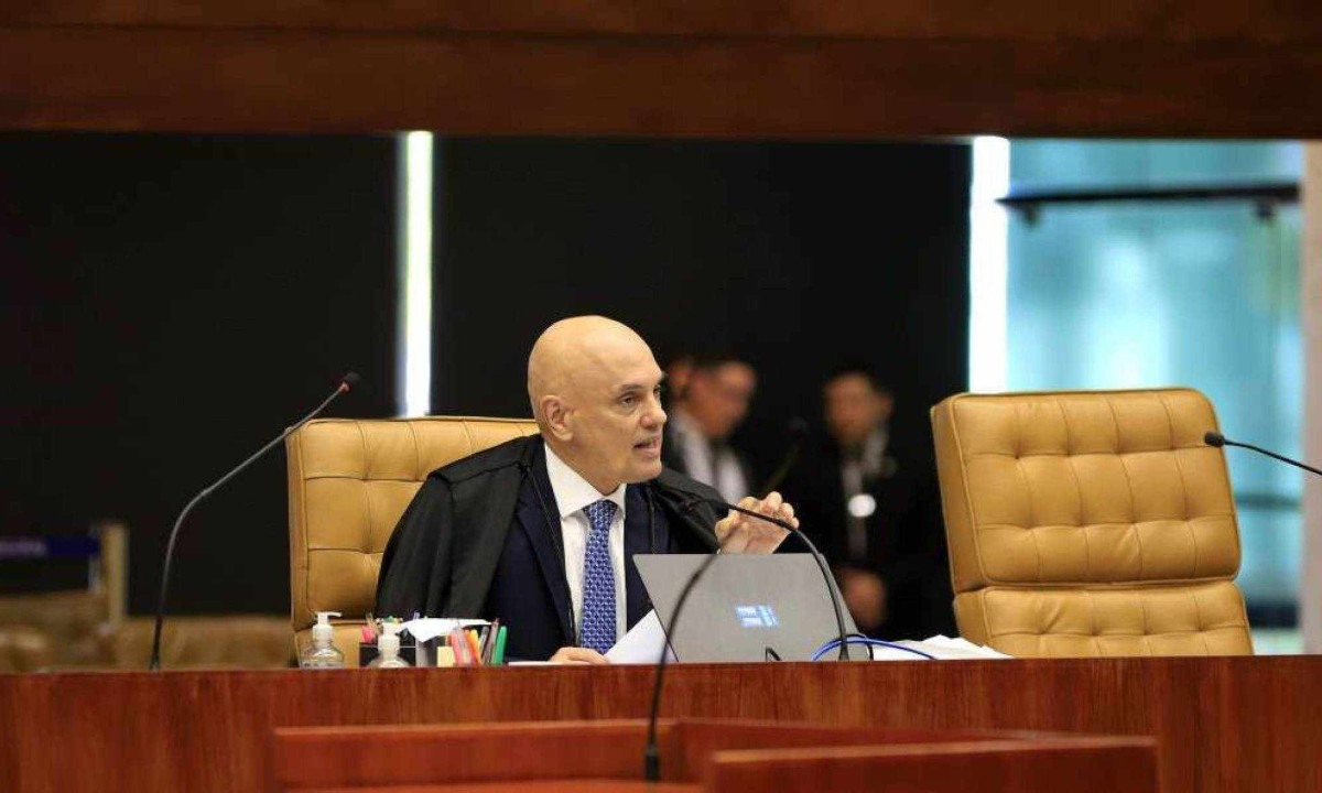 Magistrado impôs também que a representante legal no Brasil pague outros R$ 300 mil em multas por descumprimento de ordens da Corte -  (crédito: Rosinei Coutinho/SCO/STF)