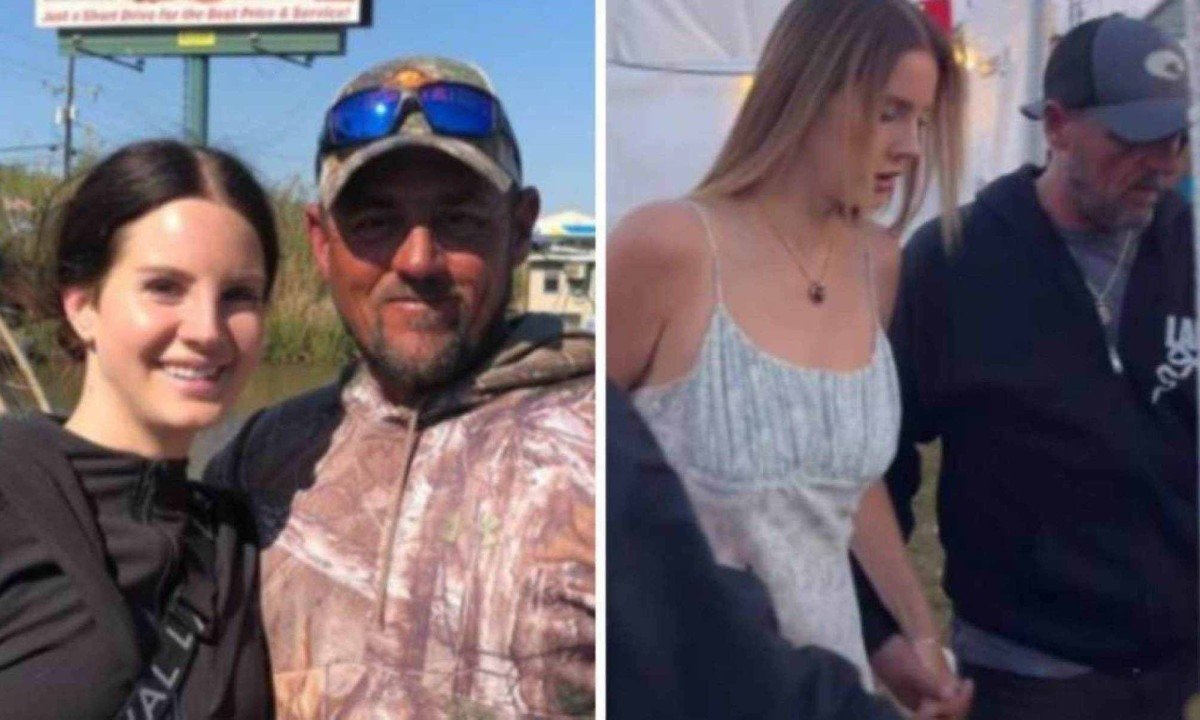 Lana Del Rey e Jeremy Dufrene -  (crédito: Reprodução / redes sociais)