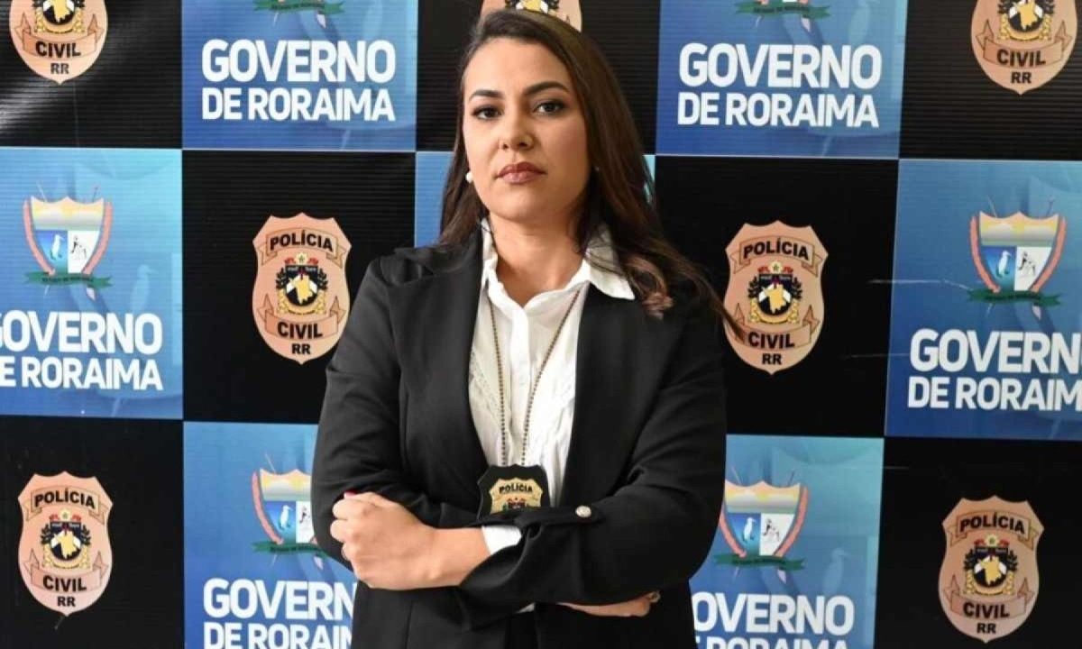Policial civil de Roraima Gislayne Silva de Deus, de 36 anos -  (crédito: Polícia civil de Roraima/ Divulgação)