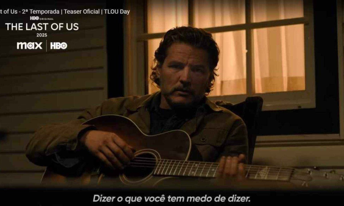 Pedro Pascal é um dos protagonistas de The Last of Us -  (crédito: Reprodução )