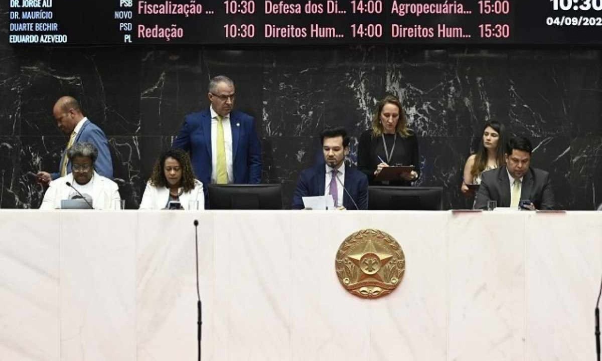 Projeto passou pelo Plen&aacute;rio no 2&ordm; turno no dia 4; lei entra em vigor com publica&ccedil;&atilde;o nesta sexta (27/9) -  (crédito: Alexandre Netto/ALMG)
