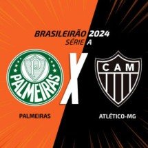 Palmeiras e Atlético-MG duelam em Campinas, pelo Campeonato Brasileiro -  (crédito: Foto: Arte/Jogada10)
